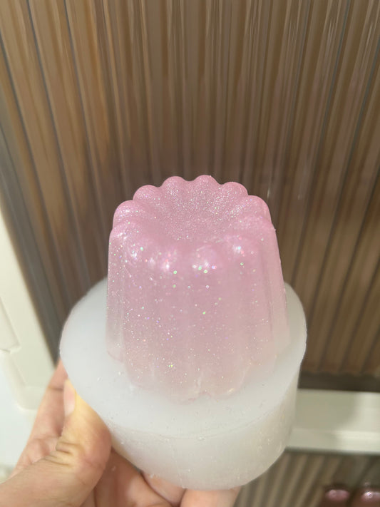 Handmade Silicone Sparkling Pudding Stress Relief Squishy Toy