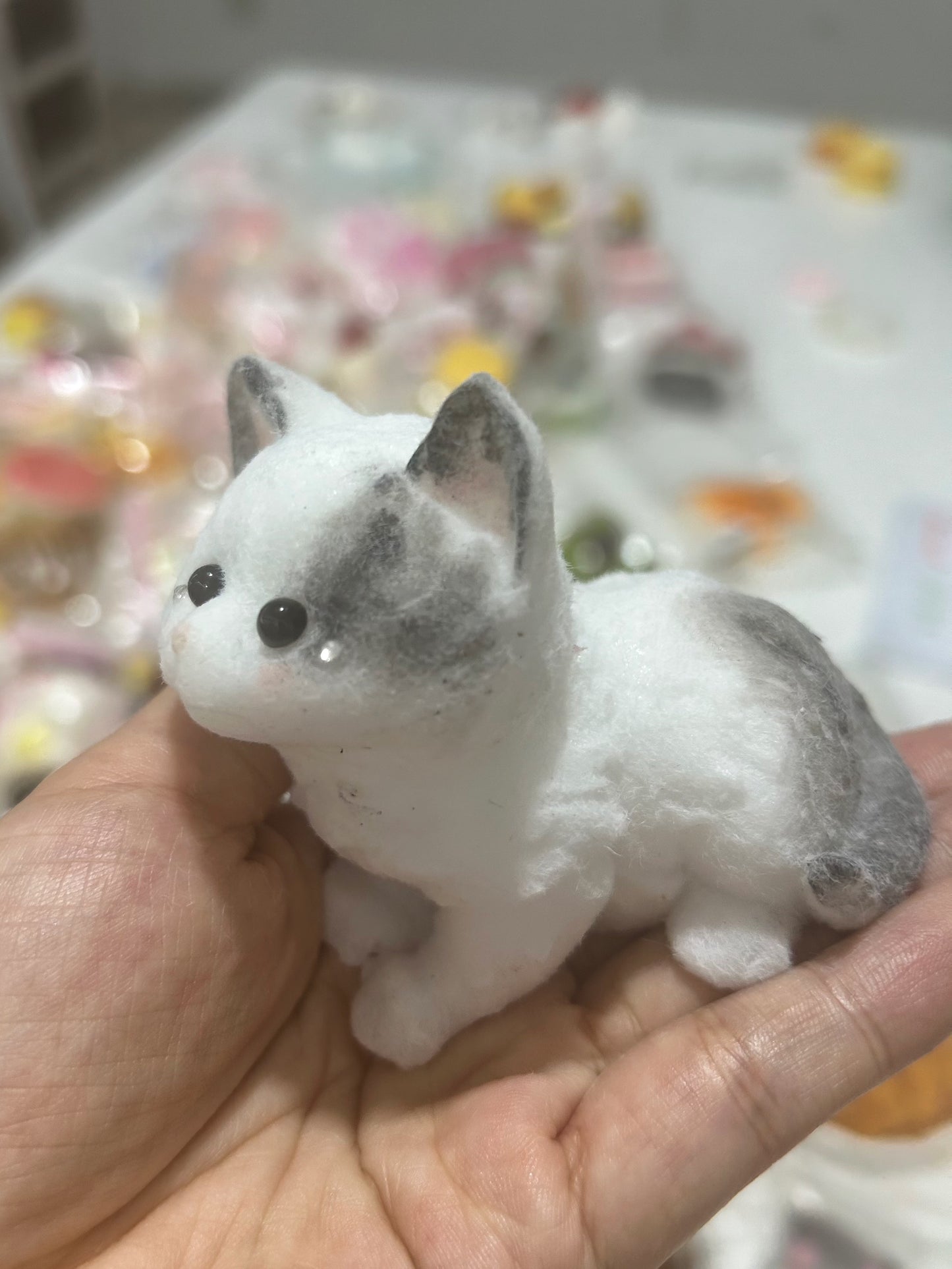 Simulated kitten Handmade Silicone Stress Relief Squishy Toy