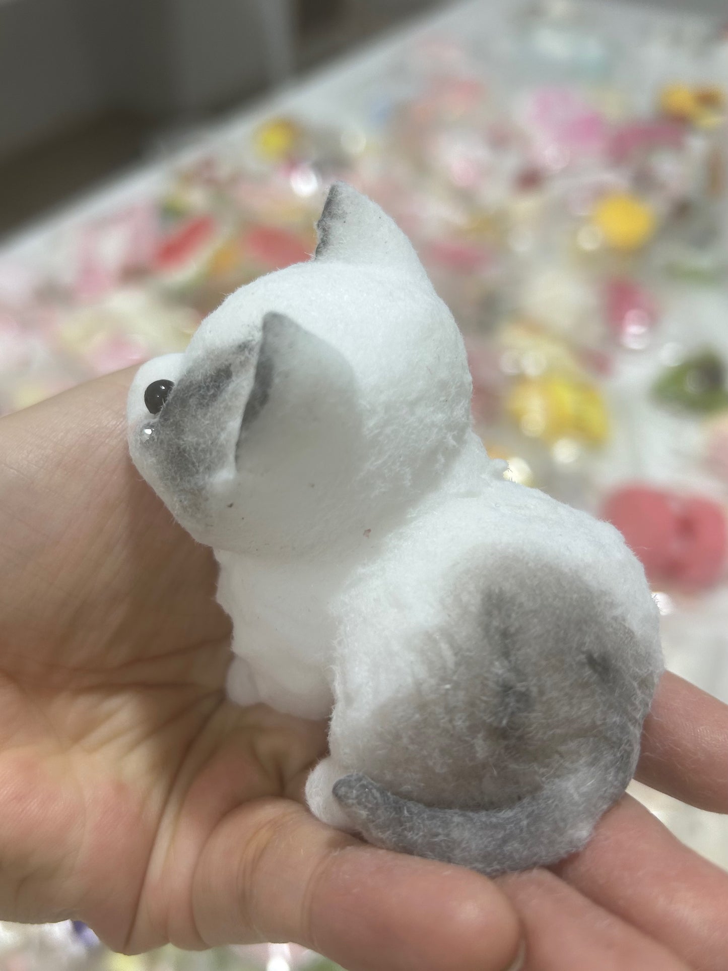 Simulated kitten Handmade Silicone Stress Relief Squishy Toy