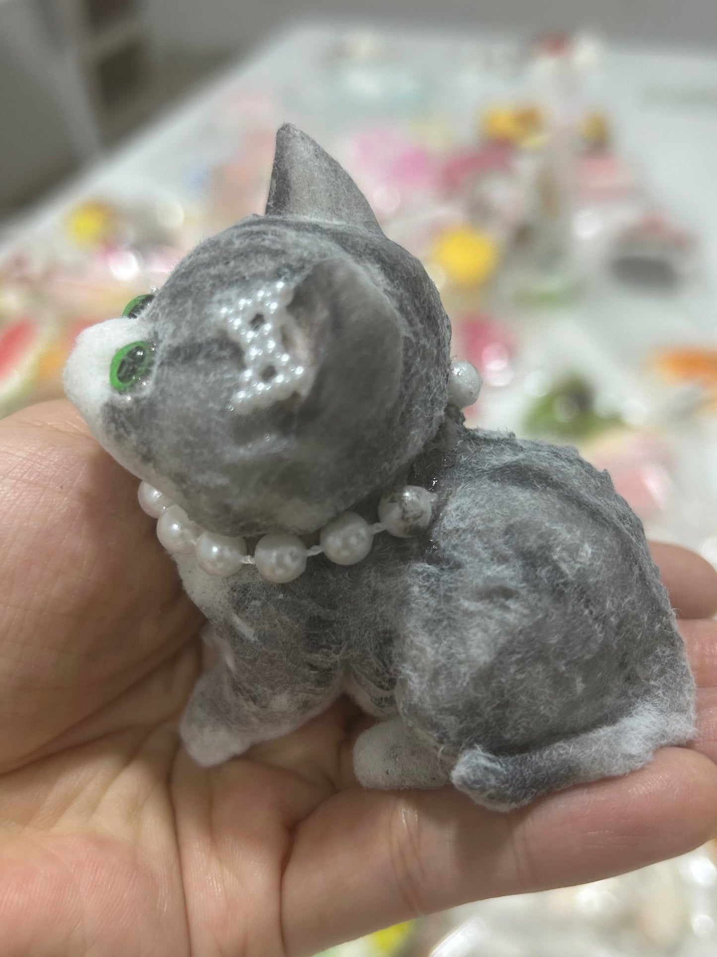 Simulated kitten Handmade Silicone Stress Relief Squishy Toy