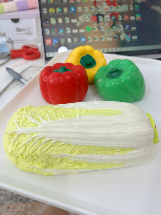 vegetable  Handmade Silicone  Stress Relief Squishy Toy  gift